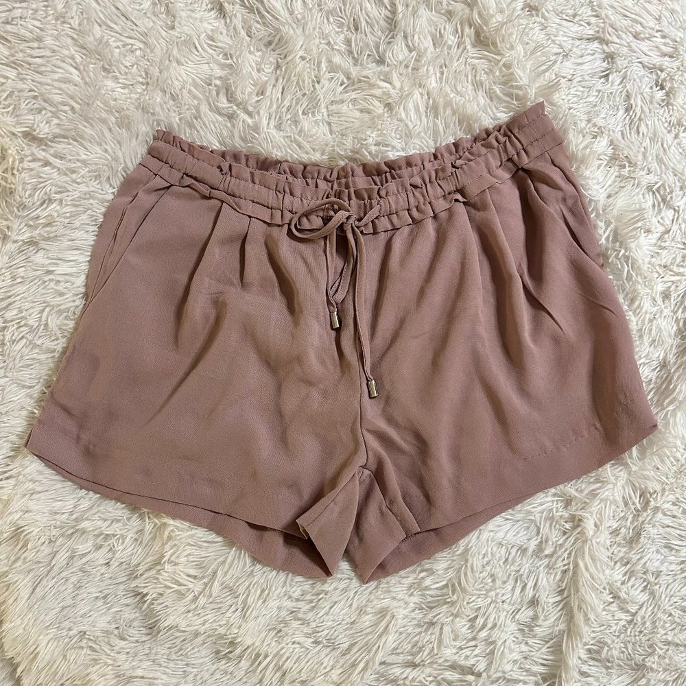 Lulu's Jest Mauve Drawstring Shorts - image 3